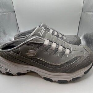 SKECHERS D'LITES  - RESILIENT SPORTY MULE SNEAKER - GRAY SN 11940